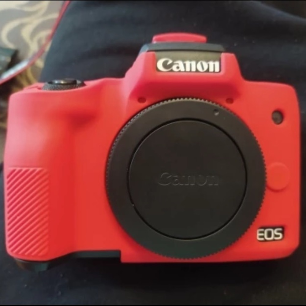 Soft EOS M50 II Silicone Protective Case Body Cover for Canon Digital Camera - Picture 5 of 15